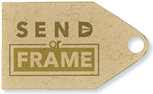 send or frame front of the tag